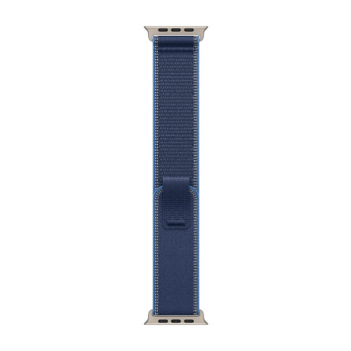 
Apple Watch Ultra 3, 49 мм, Natural Titanium Case/Blue/Bright Blue Trail Loop S/M Band
