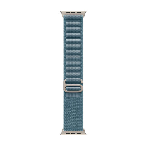 
Apple Watch Ultra 3, 49 мм, Natural Titanium Case/Light Blue Alpine Loop Large Band