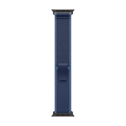 
Apple Watch Ultra 3, 49 мм, Black Titanium Case/Blue/Bright Bluel Trail Loop M/L Band