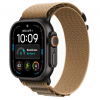 
Apple Watch Ultra 4, 49 мм, Black Titanium Case with Desert Alpine Loop (S)