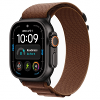 Apple Watch Ultra 4, 49 мм, Black Titanium Case with Burgundy Alpine Loop (M)