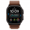 
Apple Watch Ultra 4, 49 мм, Black Titanium Case with Burgundy Alpine Loop (S)