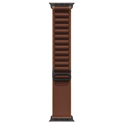 
Apple Watch Ultra 4, 49 мм, Black Titanium Case with Burgundy Alpine Loop (S)