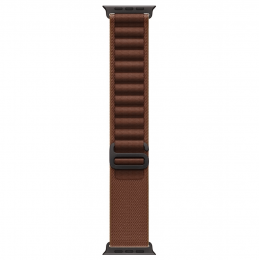 Apple Watch Ultra 4, 49 мм, Black Titanium Case with Burgundy Alpine Loop (M)