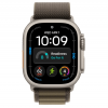 
Apple Watch Ultra 4, 49 мм, Natural Titanium Case with Dark Olive Alpine Loop (M)