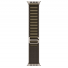 
Apple Watch Ultra 4, 49 мм, Natural Titanium Case with Dark Olive Alpine Loop (S)