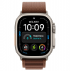 
Apple Watch Ultra 4, 49 мм, Natural Titanium Case with Burgundy Alpine Loop (M)