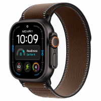 Apple Watch Ultra 4, 49 мм, Black Titanium Case with Dark Umber Trail Loop (M/L)