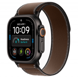 Apple Watch Ultra 4, 49 мм, Black Titanium Case with Dark Umber Trail Loop (M/L)