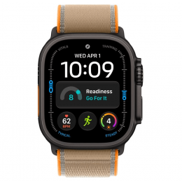 Apple Watch Ultra 4, 49 мм, Black Titanium Case with Sand Trail Loop (S/M)