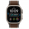 
Apple Watch Ultra 4, 49 мм, Natural Titanium Case with Dark Umber Trail Loop (S/M)