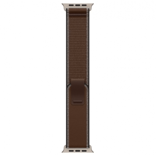 
Apple Watch Ultra 4, 49 мм, Natural Titanium Case with Dark Umber Trail Loop (S/M)