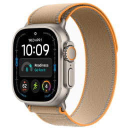 Apple Watch Ultra 4, 49 мм, Natural Titanium Case with Sand Trail Loop (S/M)