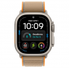
Apple Watch Ultra 4, 49 мм, Natural Titanium Case with Sand Trail Loop (S/M)