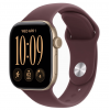 
Apple Watch Series 12, 42 мм, Light Gold Aluminum Case with Burgundy Sport Band (S/M)