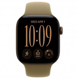 Apple Watch Series 12, 42 мм, Dark Bronze Aluminum Case with Olive Sport Band (M/L)