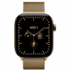 
Apple Watch Series 12, 42 мм, Radiant Gold Titanium Case with Radiant Gold Milanese Loop (S/M)