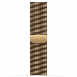Apple Watch Series 12, 42 мм, Radiant Gold Titanium Case with Radiant Gold Milanese Loop (M/L)