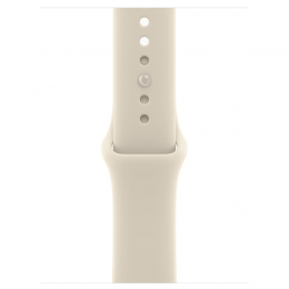 Apple Watch Series 12, 46 мм, Pearl White Ceramic Case with Sand Sport Band (S/M)