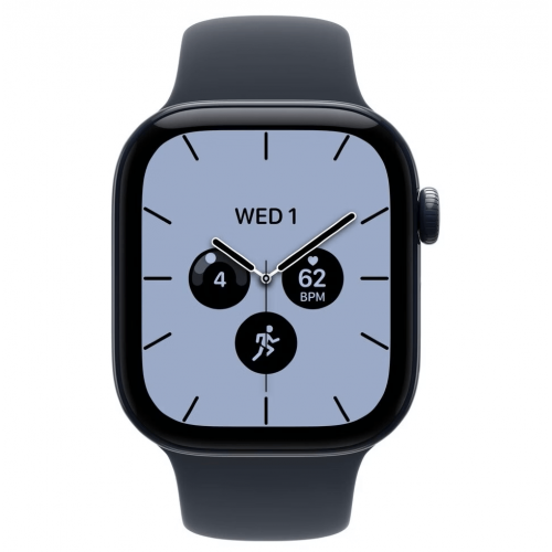 
Apple Watch Series 12, 46 мм, Night Blue Ceramic Case with Navy Blue Sport Band (S/M)
