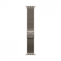 Apple Watch Ultra 3, 49 мм, Natural Titanium Milanese Natural Loop M