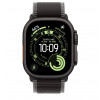 
Apple Watch Ultra 3, 49 мм, Black Titanium Case/Black Charcoal Trail Loop M/L Band