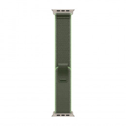 Apple Watch Ultra 3, 49 мм, Natural Titanium Case/Green/Neon Trail Loop M/L Band