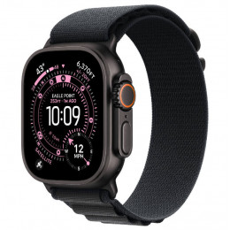 Apple Watch Ultra 3, 49 мм, Black Titanium Case/Black Alpine Loop Medium Band