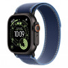 
Apple Watch Ultra 3, 49 мм, Black Titanium Case/Blue/Bright Bluel Trail Loop M/L Band
