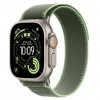 
Apple Watch Ultra 3, 49 мм, Natural Titanium Case/Green/Neon Trail Loop S/M Band