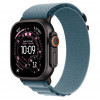 
Apple Watch Ultra 3, 49 мм, Black Titanium Case/Light Blue Alpine Loop Small Band