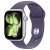 
Apple Watch Series 11, 42 мм, Silver Aluminium Purple Fog Sport Band M/L