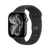 
Apple Watch Series 11, 46 мм, Jet Black Aluminum Black Sport Band M/L