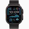 
Apple Watch Ultra 2 GPS + Cellular, 49 мм, корпус из титана, ремешок Titanium Milanese Loop черного цвета, размер L