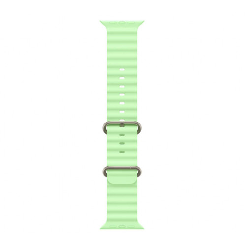 
Apple Watch Ultra 3, 49 мм, черный корпус из титана, ремешок Ocean цвета «Neon Green»