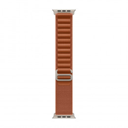 Apple Watch Ultra 3, 49 мм, Natural Titanium Case/Terra Cotta Alpine Loop Medium Band
