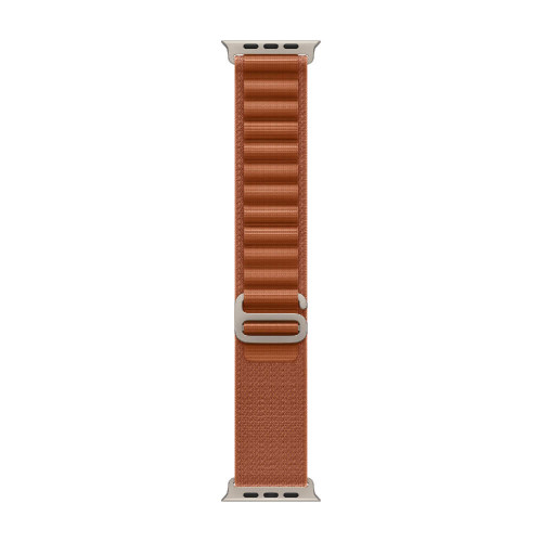 
Apple Watch Ultra 3, 49 мм, Natural Titanium Case/Terra Cotta Alpine Loop Small Band