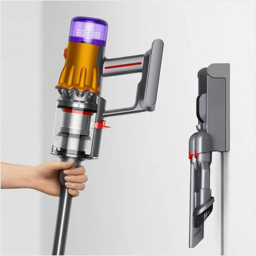 
Вертикальный пылесос Dyson V12s Detect Slim Submarine, Yellow/Nickel