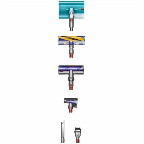 
Беспроводной пылесос с влажной уборкой Dyson V15s Detect Submarine SV47, Yellow/Nickel