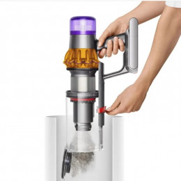 Беспроводной пылесос с влажной уборкой Dyson V15s Detect Submarine SV47, Yellow/Nickel