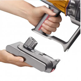 Беспроводной пылесос с влажной уборкой Dyson V15s Detect Submarine SV47, Yellow/Nickel