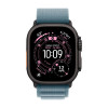 
Apple Watch Ultra 3, 49 мм, Black Titanium Case/Light Blue Alpine Loop Medium Band