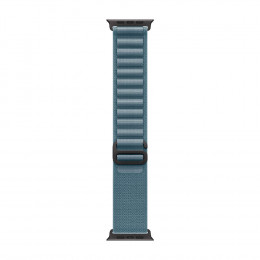 Apple Watch Ultra 3, 49 мм, Black Titanium Case/Light Blue Alpine Loop Small Band