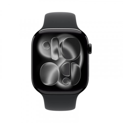 
Apple Watch Series 11, 42 мм, Jet Black Aluminum Black Sport Band S/M