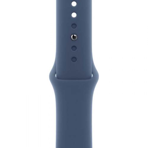 
Apple Watch Series SE 2024, 40mm, Silver Aluminium Case, Sport Band Blue Denim , S/M