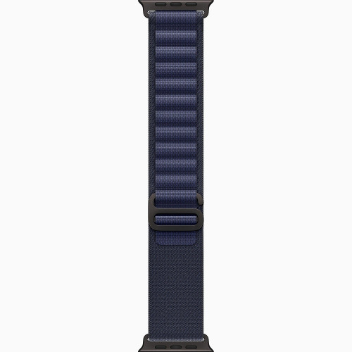 
Apple Watch Ultra 2 GPS + Cellular, 49 мм, черный корпус из титана, ремешок Alpine цвета «Navy», размер S