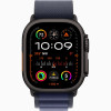 
Apple Watch Ultra 2 GPS + Cellular, 49 мм, черный корпус из титана, ремешок Alpine цвета «Navy», размер S