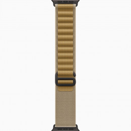 Apple Watch Ultra 2 GPS + Cellular, 49 мм, черный корпус из титана, ремешок Alpine цвета «Tan», размер M