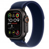 
Apple Watch Ultra 2 GPS + Cellular, 49 мм, черный корпус из титана, ремешок Trail цвета «Blue», размер M/L