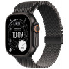 
Apple Watch Ultra 3, 49 мм, Black Titanium Milanese Loop Black S